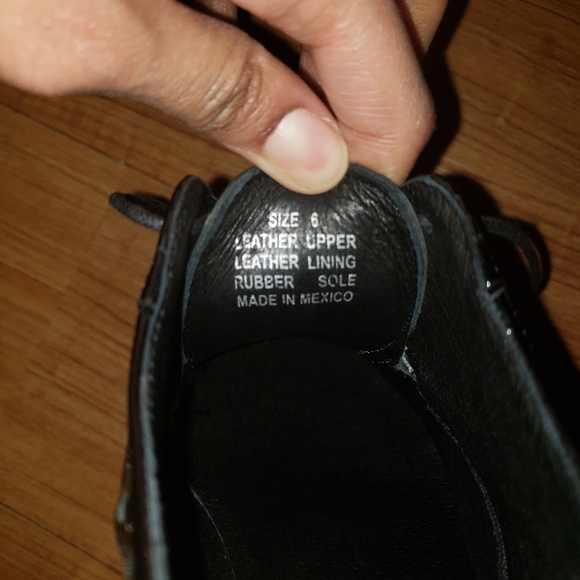 Patent Leather Boyfriend Oxfords - Picture 5 of 5